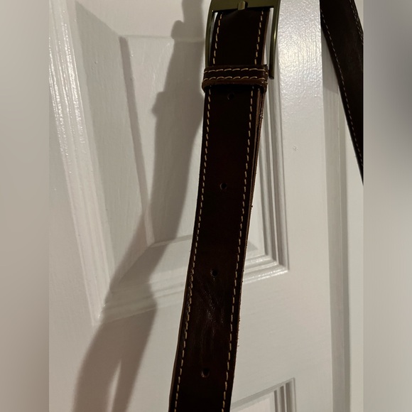 Italian Leather Messenger Bag - Picture 5 of 14